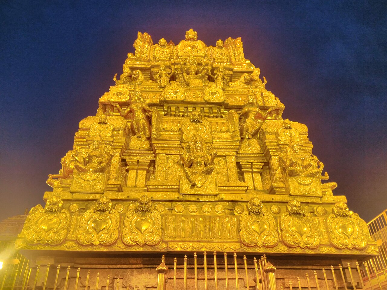 Samayapuram Mariamman Temple at Tiruchirappalli