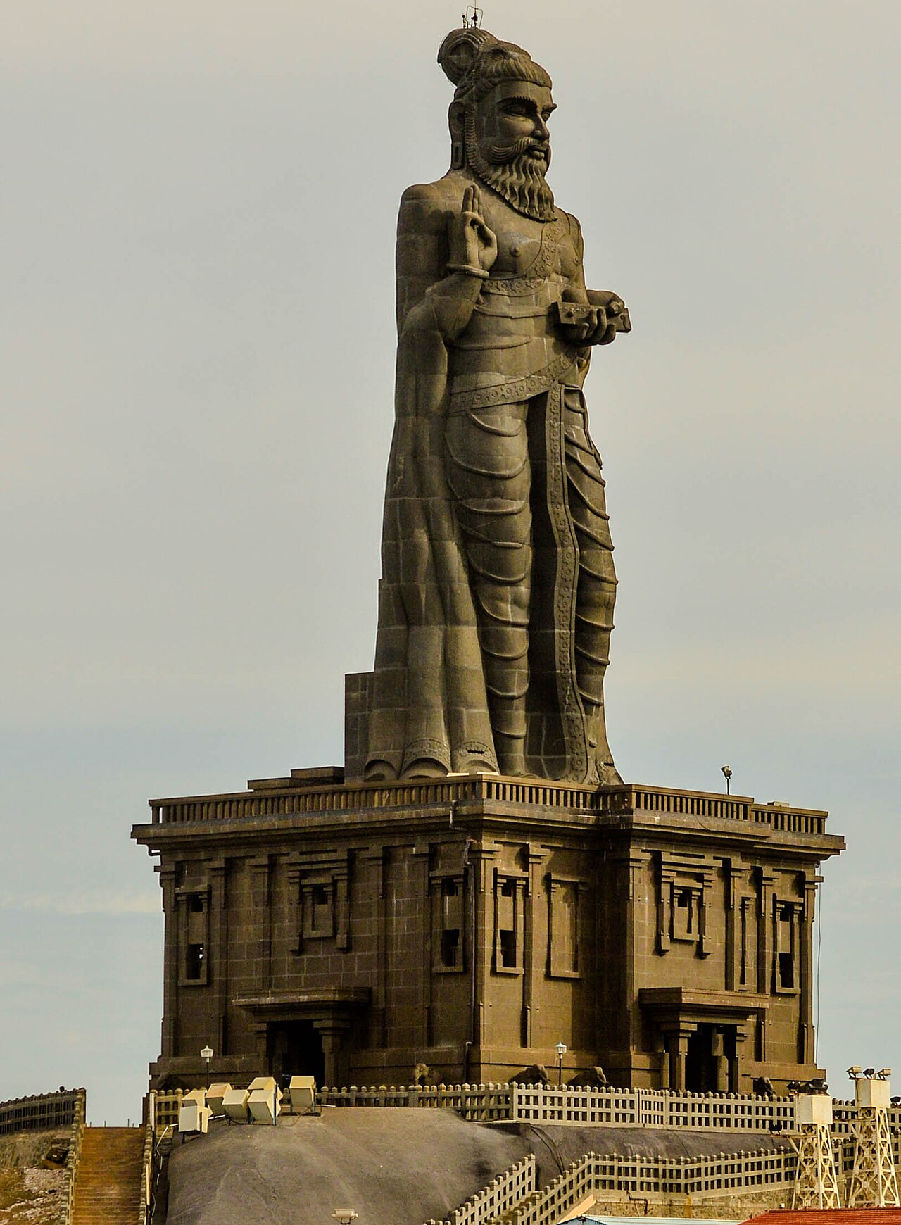 Statue of Thiruvalluvar at Kanyakumari